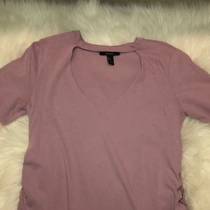 Open cut top with tie down sides